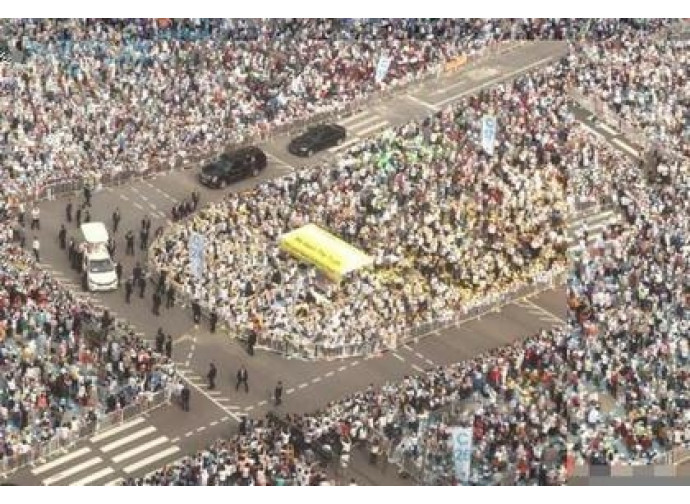 La messa del Papa a Seul